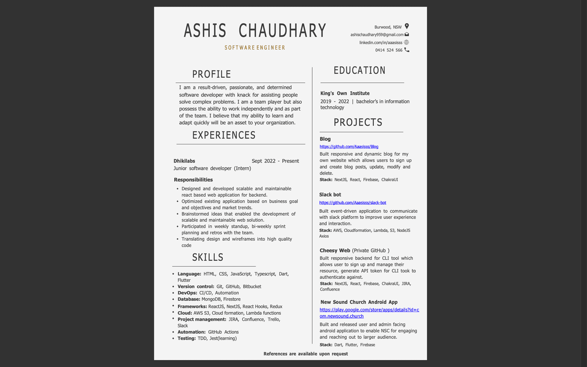 ashis-resume